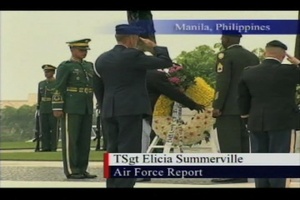 Air Force Report: Memorial Day in Philippines