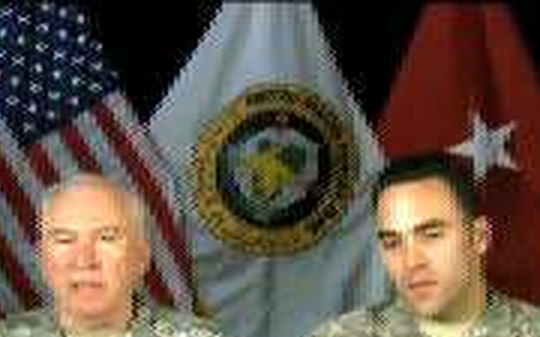 Maj. Gen. James Adkins and Maj. Mark Citarella - WJZ-TV