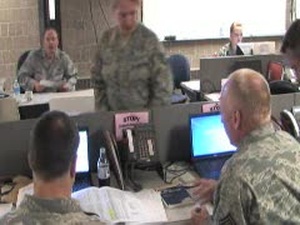 North Dakota Air Guard Activates for Flood Fighting in Bismarck, N.D.