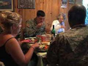 67th D-Day Anniversary: Family Dinner for U.S. Soldiers in Normandy
