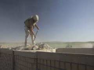 U.S. Troops Filling Hesco During Operation Karsha Pa Rago Kee