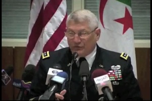 Ham in Algeria: AFRICOM 'Committed' to Partnership Press Conference, Part 3