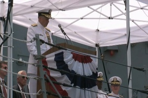 USS William P. Lawrence Commissioning