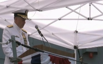 USS William P. Lawrence Commissioning