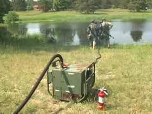 Soldiers Training for Chemical Warfare