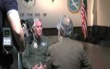 Col. Duffy Interviews with TV Globo from Brazil, Part 1