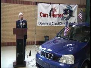 Kansas Guardsman Receives Car Donation After Tornado