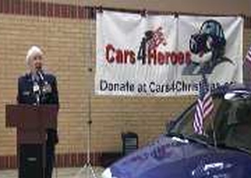 Kansas Guardsman Receives Car Donation After Tornado