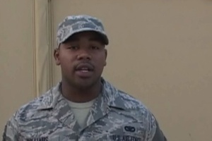 Senior Airman Tony Williams