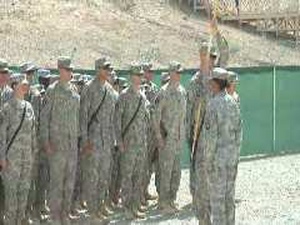 Gates Visits Task Force Currahee on D-Day Remembrance