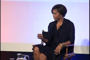 First Lady, Michelle Obama, Discusses Initiative to Help Military Families,Camera B, Part 8