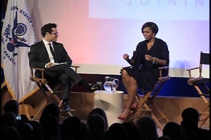 First Lady, Michelle Obama, discusses initiative to help military families, Camera B, Part 9