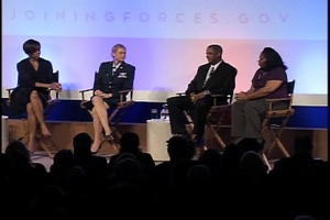 First Lady, Michelle Obama, Discusses Initiative to Help Military Families,Camera B, Part 10