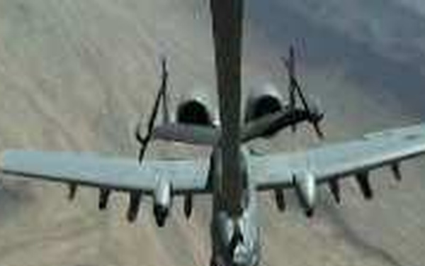 A-10 Refueling from KC-10
