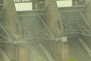 Corps releases water at a record 150,000 cubic feet per second at Gavins Point Dam