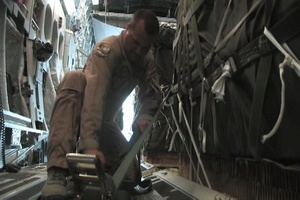 C-17 airdrop over Afghanistan