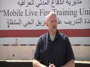 Iraqi Fire Officers Arson Investigators course
