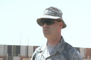 Aerostat launch at Joint Base Balad