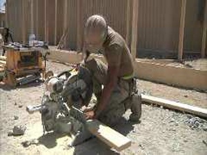 Seabees Provide for Soldiers