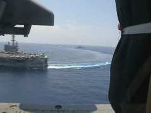 USS George H.W. Bush SAR Exercises - HD