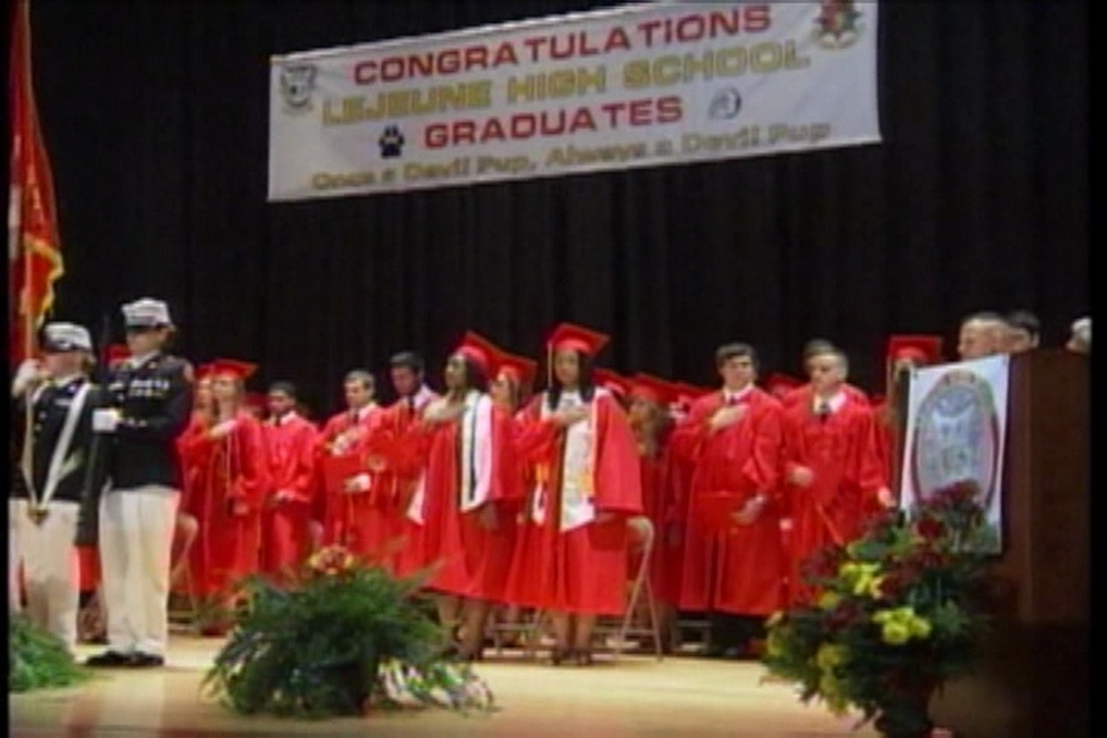 DVIDS Video Lejeune High School Graduation Part 2