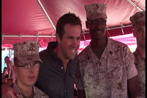 Ryan Reynolds visits Miramar