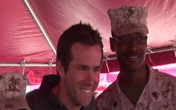 Ryan Reynolds visits Miramar