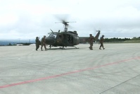 Marine and Corpsmen Conduct Medical Evacuation Drills
