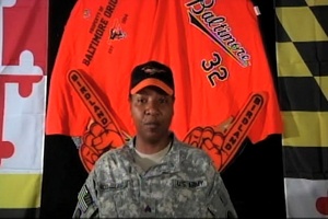 Sgt. Isolda McClelland Baltimore Orioles Shout Out