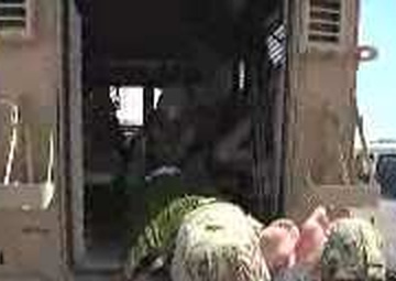 Provincial Reconstruction Team Training at Camp Atterbury Combat Lifesaver Course B-Roll