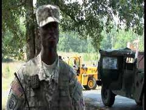 Exercise Palmetto Response 2011; 2nd Lt. Maurice Leonard