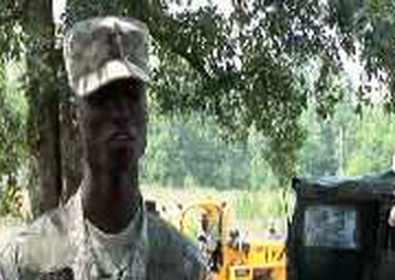 Exercise Palmetto Response 2011; 2nd Lt. Maurice Leonard