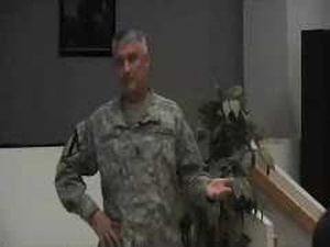 Sergeant Major of the Army Raymond Chandler Visit to Iraq, Part 1