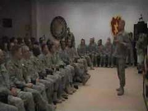 Sergeant Major of the Army Raymond Chandler Visit to Iraq, Part 2