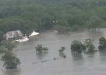 Flooding of the Wynnestone Area near Dakota Dunes, SD