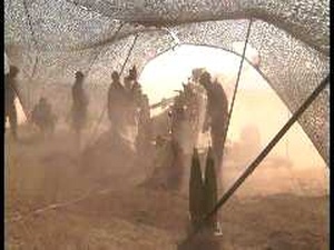 4-27 Field Artillery Soldiers fire M777 at the NIE