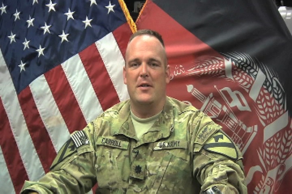 DVIDS - Video - LT. Col. Chad Carroll Texas Rangers Shout Out