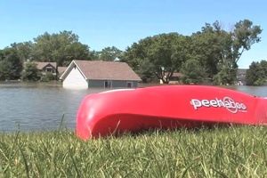 Dakota Dunes, SD Flooding 2011-Riv-R-Land Neighborhood