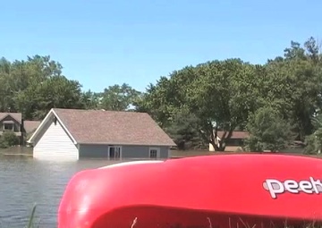Dakota Dunes, SD Flooding 2011-Riv-R-Land Neighborhood