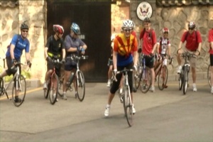 Two Minute Report: Ambassador Bike Trip