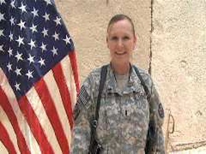 U.S. Army Lt. Dana Currier for Cardinals