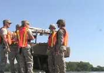 Joint Force Medics Support Missouri River Flooding in Dakota Dunes, South Dakota