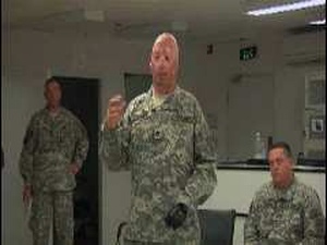 Wounded Warriors Visit Joint Base Balad Theater Hospital