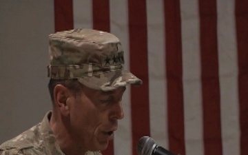 GEN Petraeus Speaks at Kandahar, Afghanistan on July 4th, 2011, Part 2