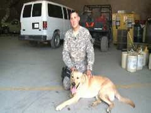Mental Health Dog Visits 332nd Airmen