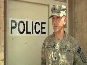 Spc. Joshua Shoup Promotes Safety on COB Speicher