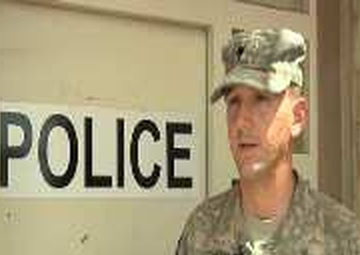 Spc. Joshua Shoup Promotes Safety on COB Speicher