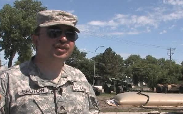 North Dakota National Guard Purifies Water in Minot