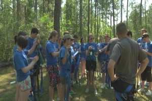 La. National Guard Conducts ROPES course