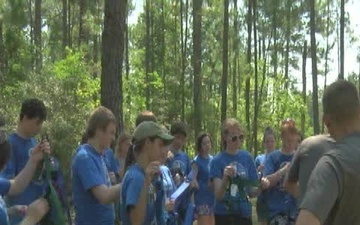 La. National Guard Conducts ROPES course